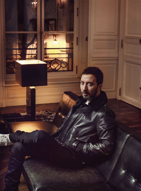 ysl interview|How Anthony Vaccarello Is Making Saint Laurent His Own.